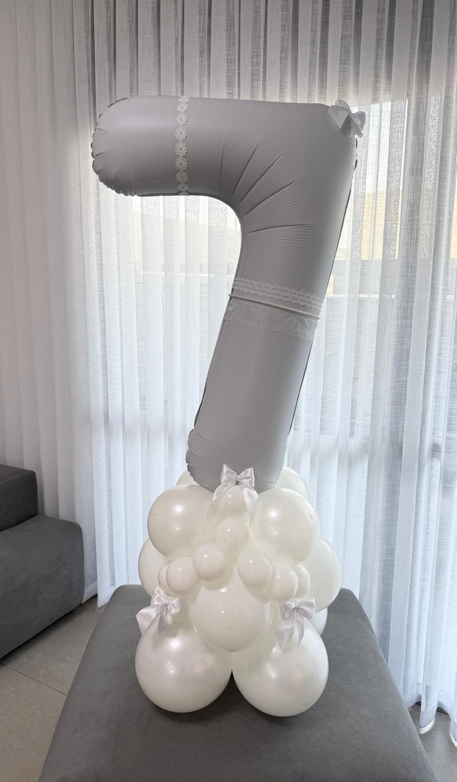 סוגי בלונים - בלון מספר - זמן לבלונים