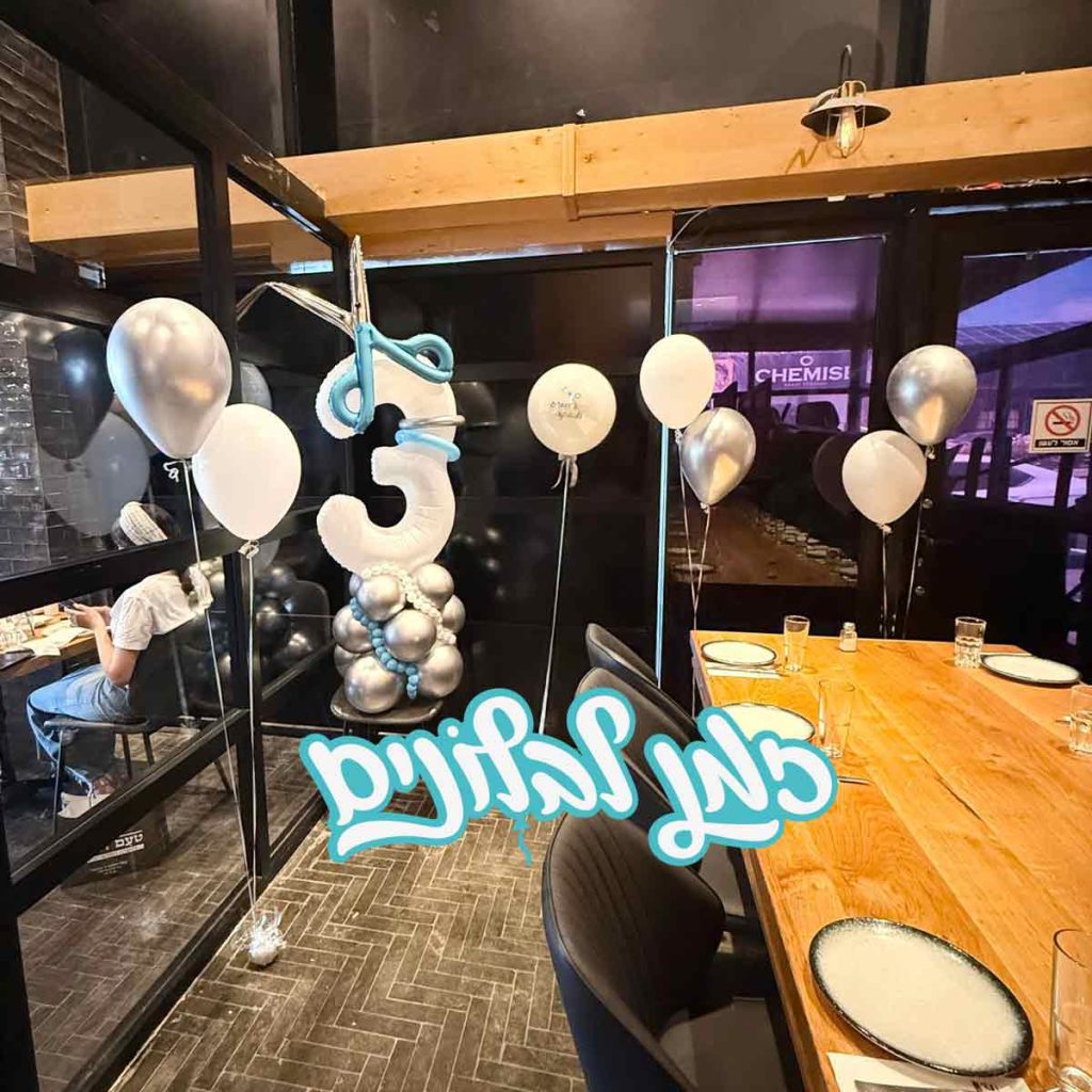 עיצוב בלונים לחלאקה בנתיבות
